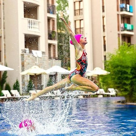 Kalia, Zweizimmer, Zweibalkon, Top-Apartment Sunny Beach Ngoại thất bức ảnh